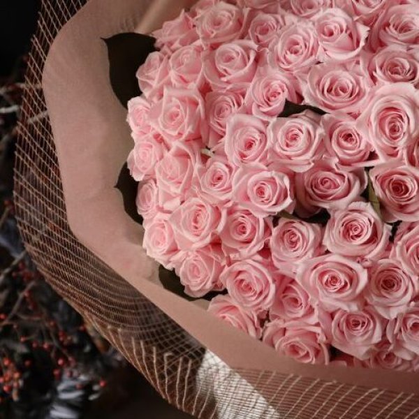 Preserved flower|108本のバラの花束で永遠を誓う プロポーズ |Pink